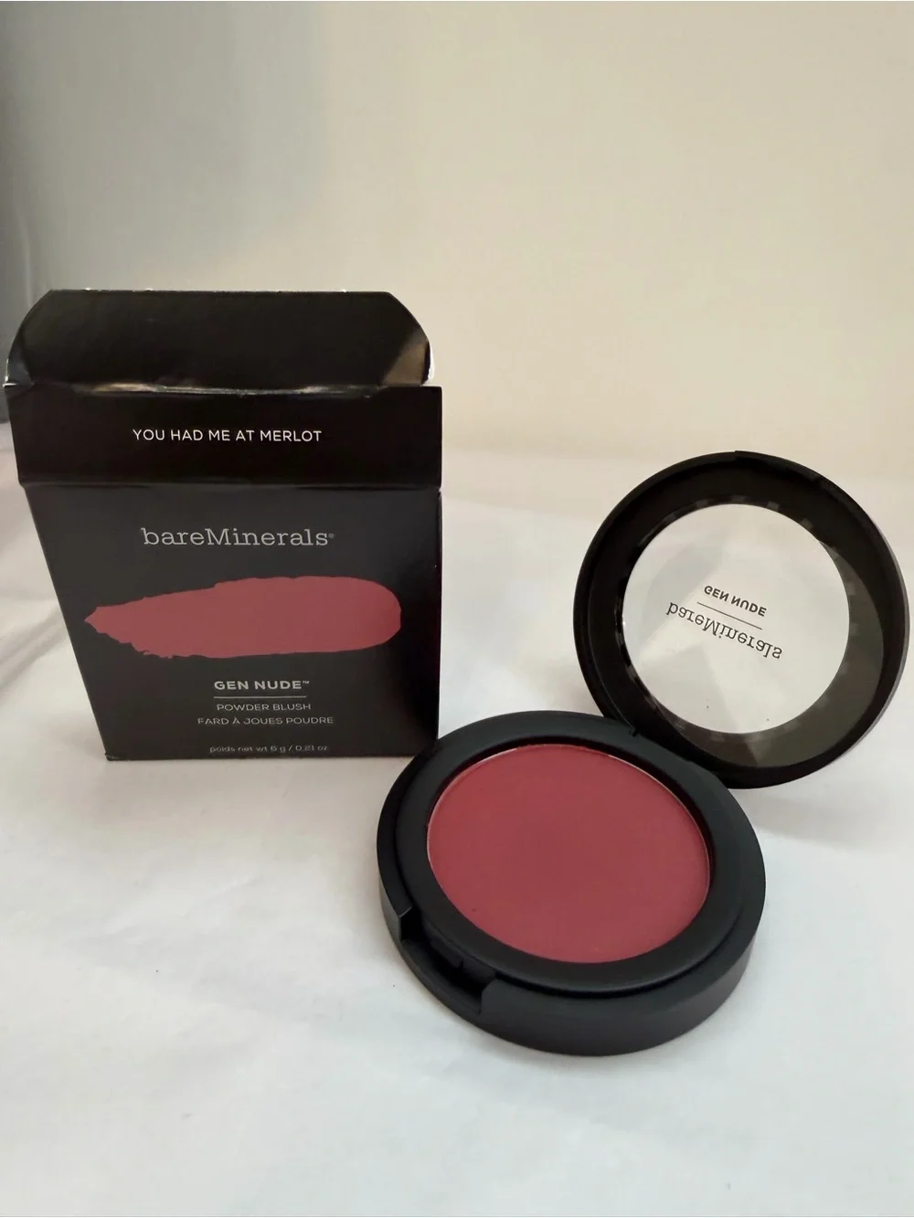 bareMinerals Gen Nude Powder Blush — Merlot Deep Rose - Picture 4 of 5